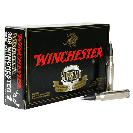 WIN SUPREME 308WIN 168GR BST 20/10 - Ammunition